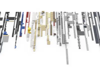 TwindBricks3D - 10265 Racing Car 3D print model