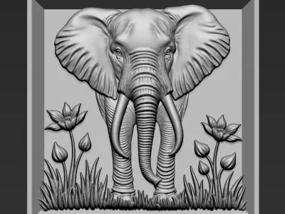 Elephant A10 3D print model