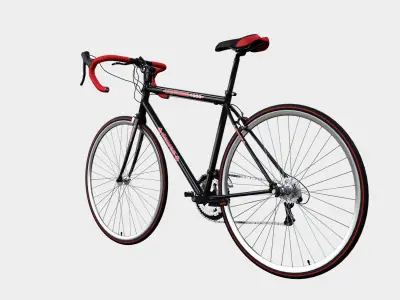 Road bike 3D model