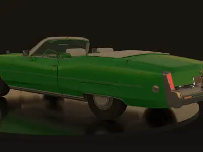 Cadilac Eldorado 3D print model