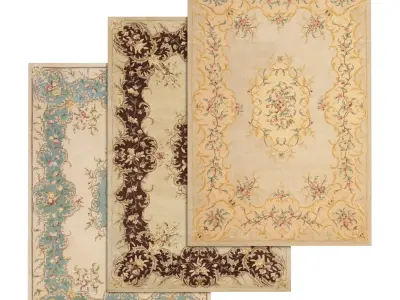 Rug Set 2280 3D model