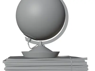 Table lamp HG2 3D model