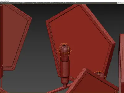 ANKE LUXURY BRASS CHANDELIER 3D model