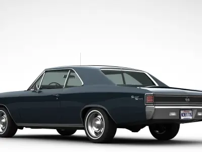 Chevrolet Chevelle SS 1967 3D model