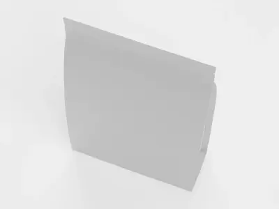 Resealable Spout Pouch Container V6 - Product Packaging Low-poly 3D model