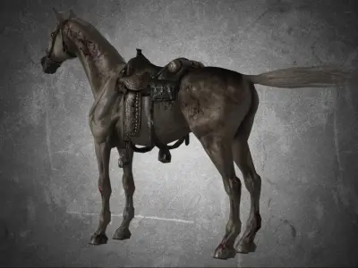 Horse - Pestilence 3D model