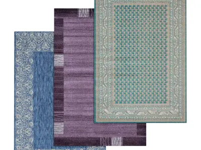 Rug Set 1779 3D model