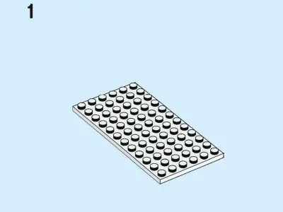 TwindBricks3D - 40484 Santa Front Yard 3D print model