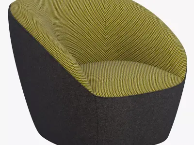 Roche Bobois Edito armchair 3D model