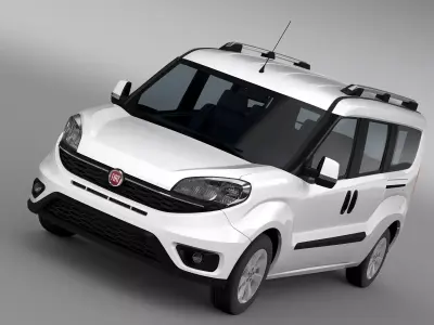 Fiat Doblo Maxi 152 2017 3D model