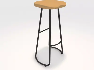 Bar Stool 8 3D model
