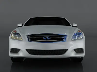 Infiniti G37 Low-poly 3D model
