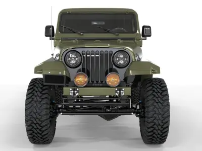 Kalaber Jeep Cj8 1985 3D model