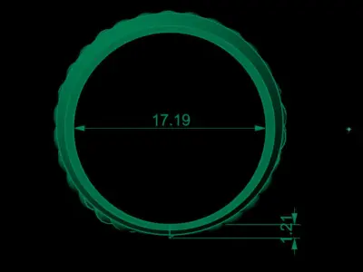 david yurman sport ring 3dm 3D print model