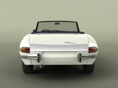 Alfa Romeo Duetto Spider 3D model