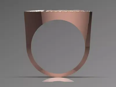 Womens Jewelry Ring A Symbol of Shine and Modern Design jr00246 3D print model