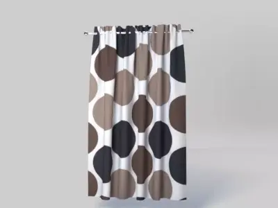 Curtain 3D print model