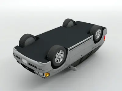  2002 Lexus LX470 SUV 3D model