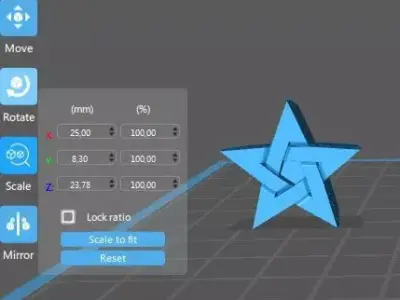 Marocan Star Free 3D print model