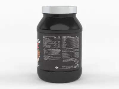 Protein Powder 3D model