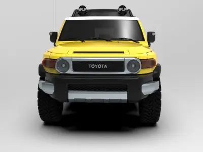 Toyota FJ Cruiser 2022 3D model