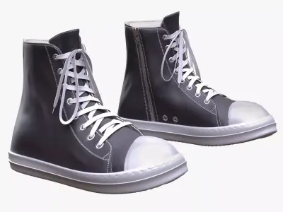 Sneakers 13 - All MH Bodies - UE5 Skeletons - Rigged Low-poly 3D model