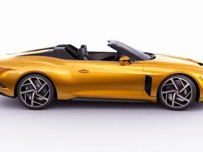 Bentley Mulliner Bacalar 2021 3D model