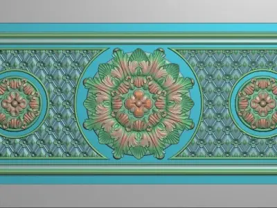 3D model tahitian rug 3D print model