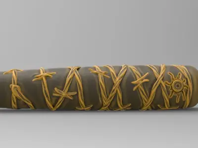 Bat for cnc 3D print model