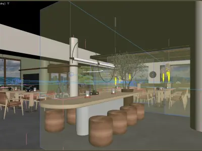 Mexican Restaurant  3D model