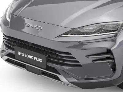 2025 BYD Sealion 6 DM-I With Interior 3D model