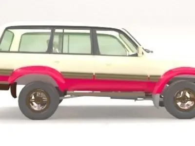 land cruser 3D model