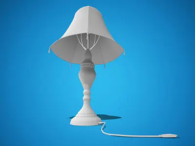 Table Lamp 3d Model 3D model