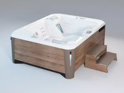 Jacuzzi Hot Tub Premium 4 Seat  3D model