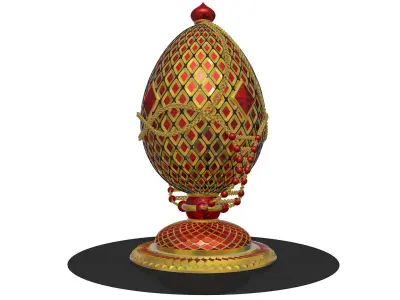 Egg FABERGE R3 3D model