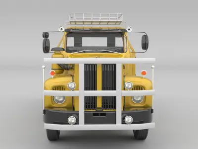 1975 Truck Bed 3D model