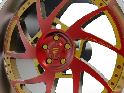 corleone carbo wheel  3D print model