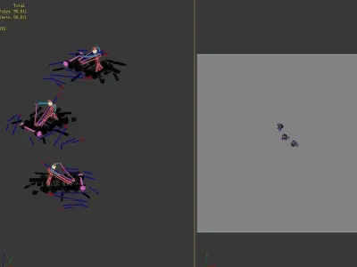 Game Barracks - Broken Vehicle 02 3D model