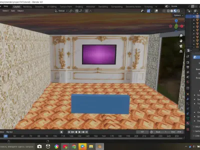 modern house 3D model 20