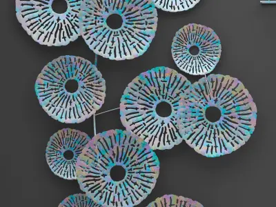 Patina Wall art Sculpture 3D model