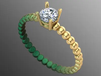 Ring iz5 3D print model