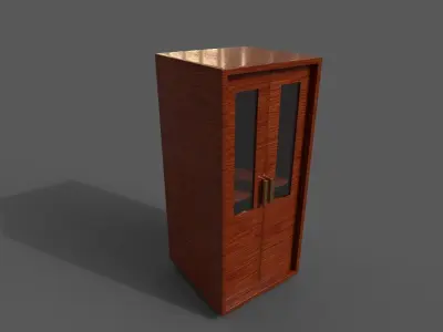 Set Modern Furniture 3D Model Low-poly 3D model