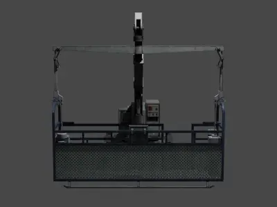 Building Maintenance Low-poly 3D model Low-poly 3D model