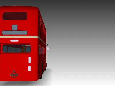 AEC Routemaster Prototype FRM-type 1966 3D model