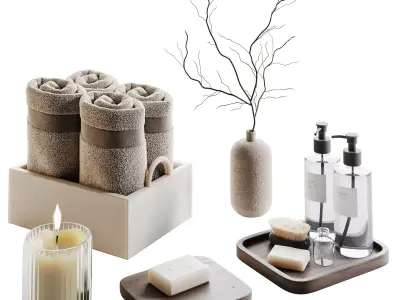 Decorative SET 010 3D model