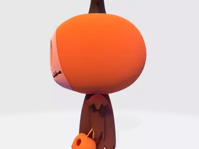 cute spooky creature for 3D print 3D print model