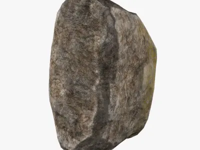 Natural Rock Free low-poly 3D model
