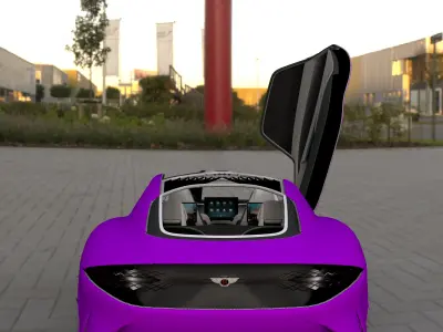 Bentley  EXP 100 GT 3D model