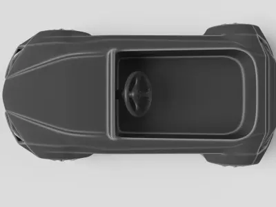 riding toy car 3D model