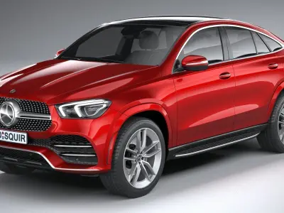 Mercedes-Benz GLE Coupe AMG 2020 3D model